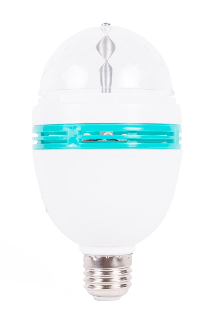 LED rotating disco bulb E27