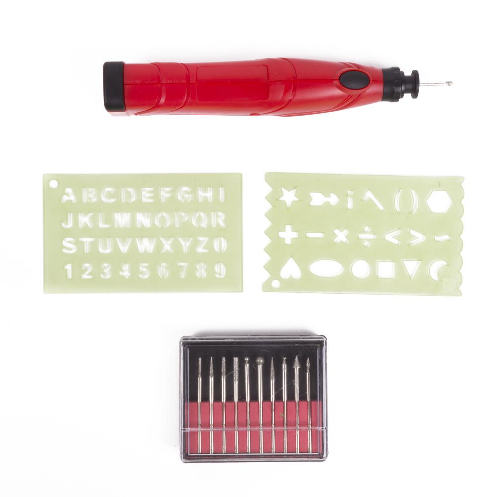 Engraving pen 3V 13 pcs 2 x AAA