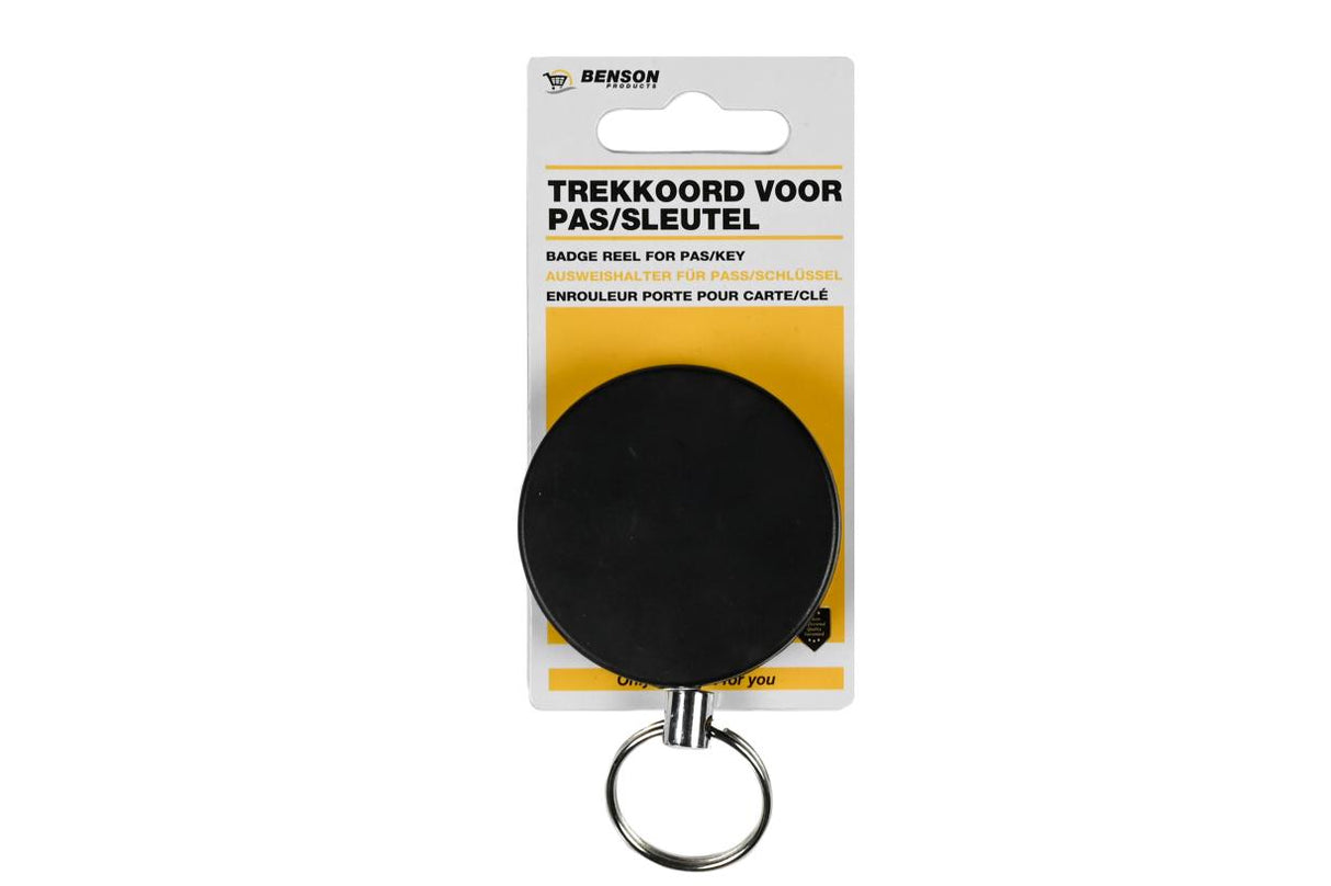 Retractable badge/key holder