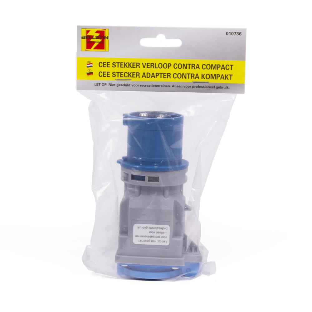 CEE Stecker Adapter kontra kompakt
