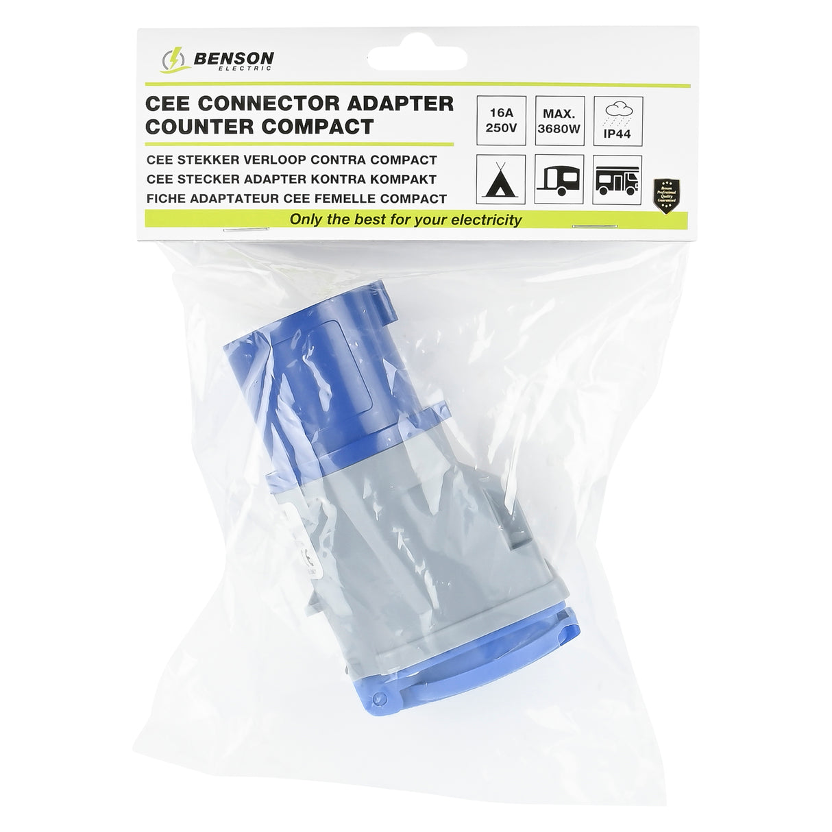 CEE stekker verloop contra compact