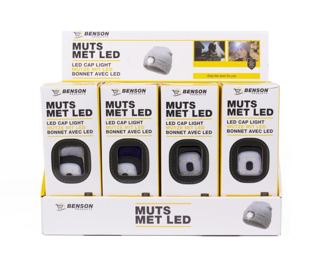 Muts met LED display