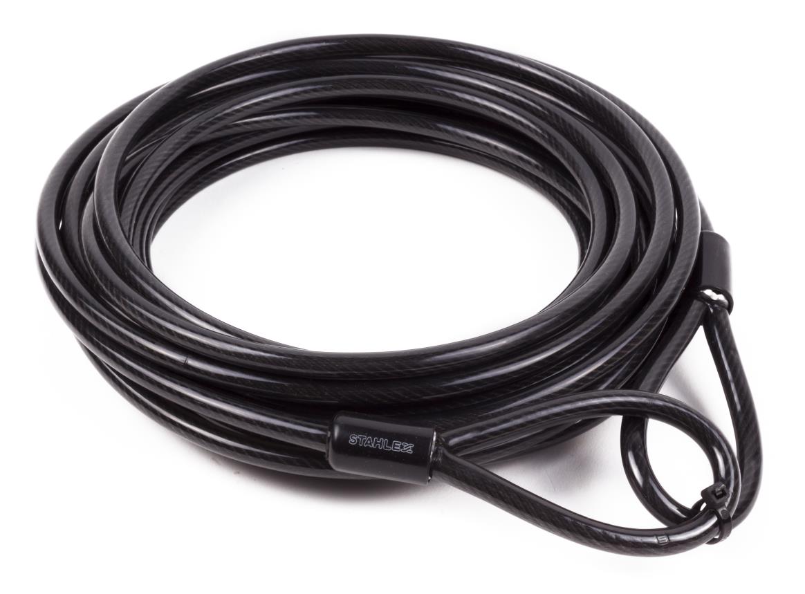 Cable d'acier isolé 8 mm x 10 m