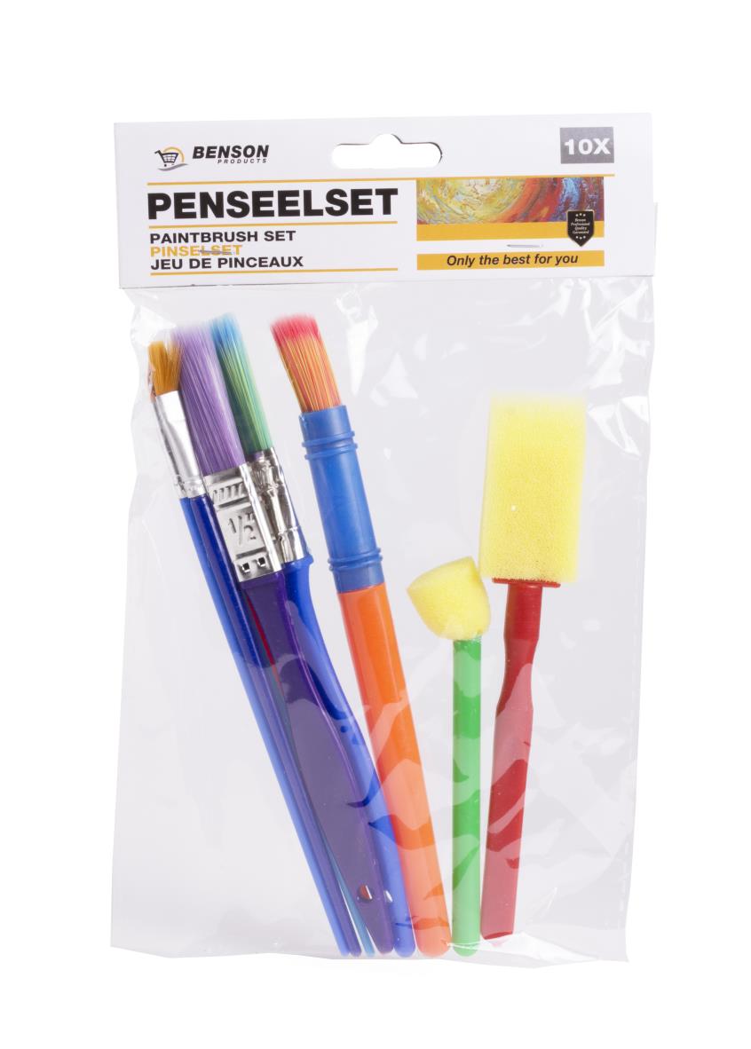 Paintbrush set 9 pcs