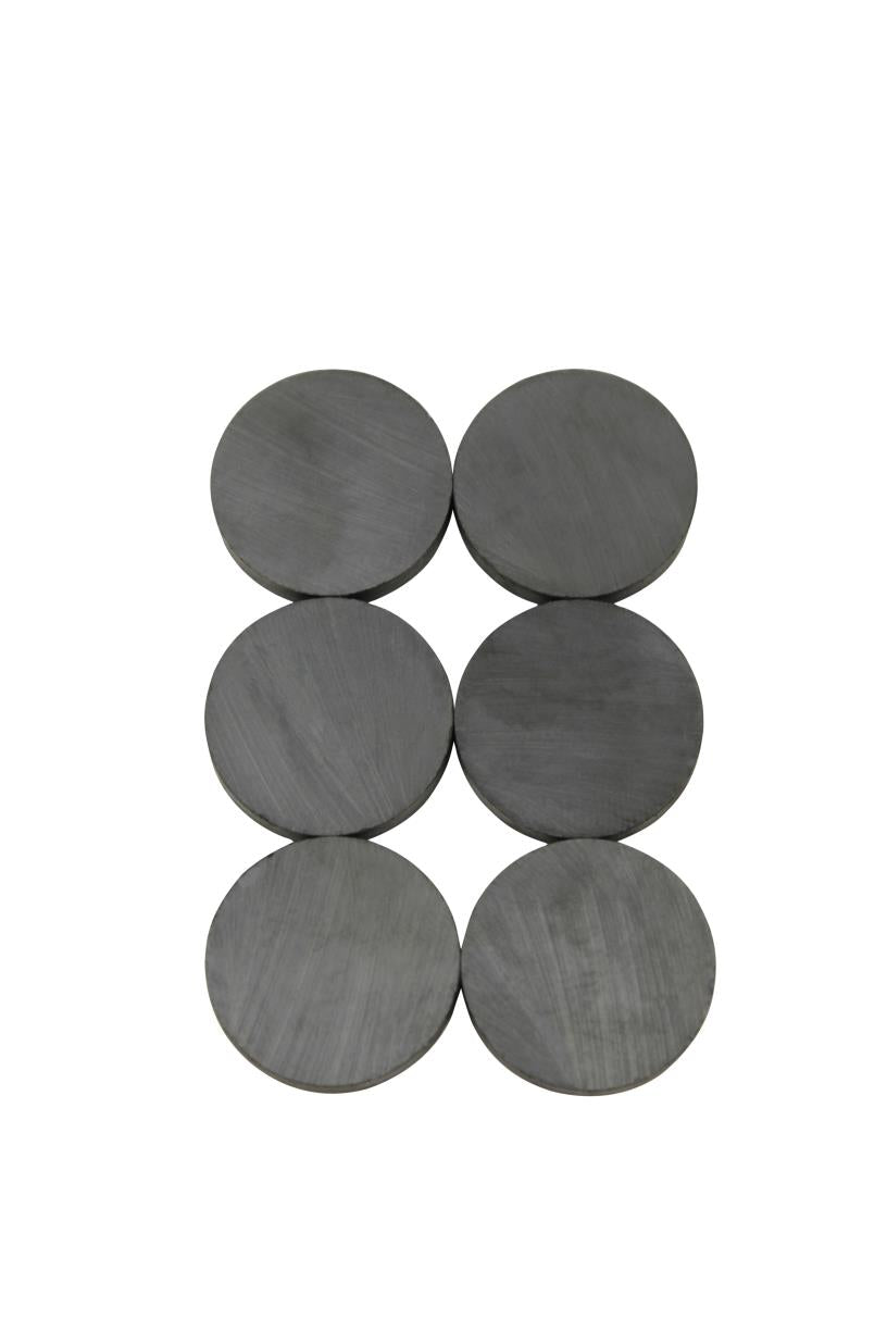 Magneet 25 mm 6 dlg rond