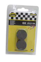 Magneet 25 mm 6 dlg rond