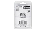 Magneet superstrong 6 dlg 12 x 3 mm