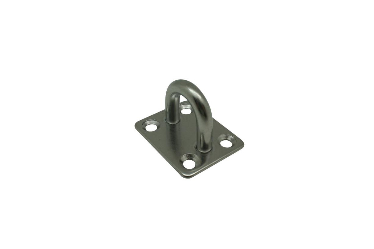 Oogplaat 6 mm RVS