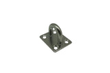 Oogplaat 6 mm RVS