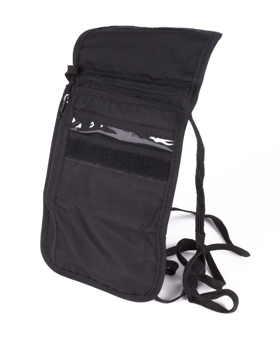 Travel wallet neck