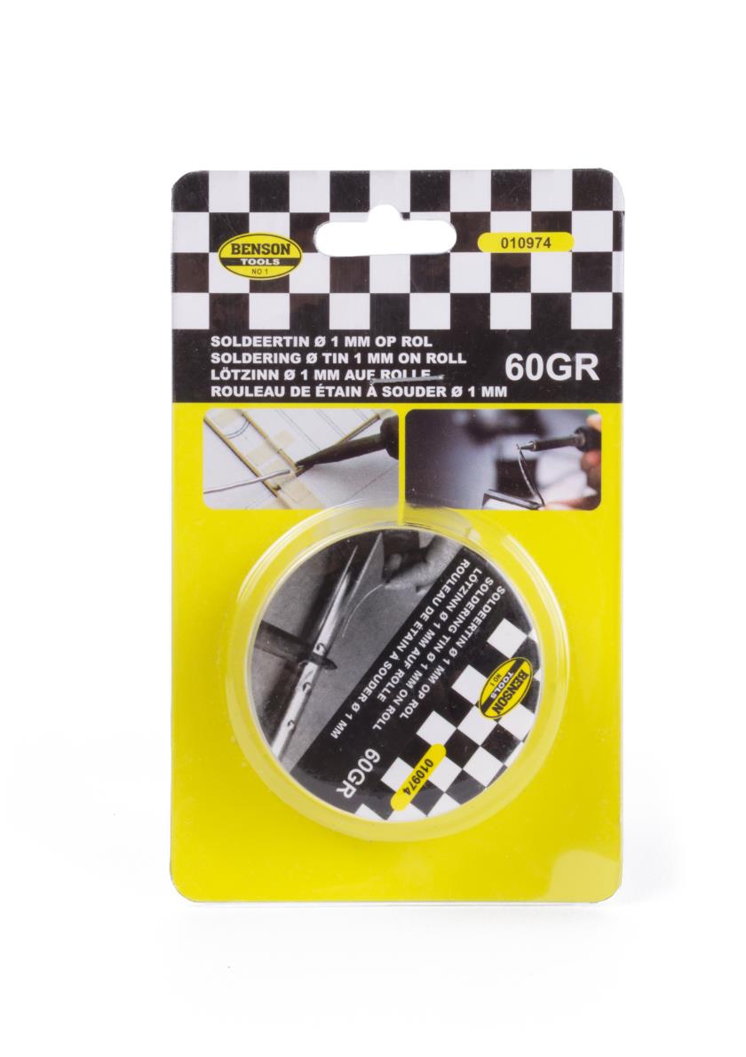 Étain à souder 60 g ø1 mm