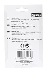 Étain à souder 60 g ø1 mm