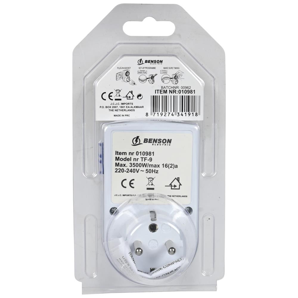Timer compact A-pin