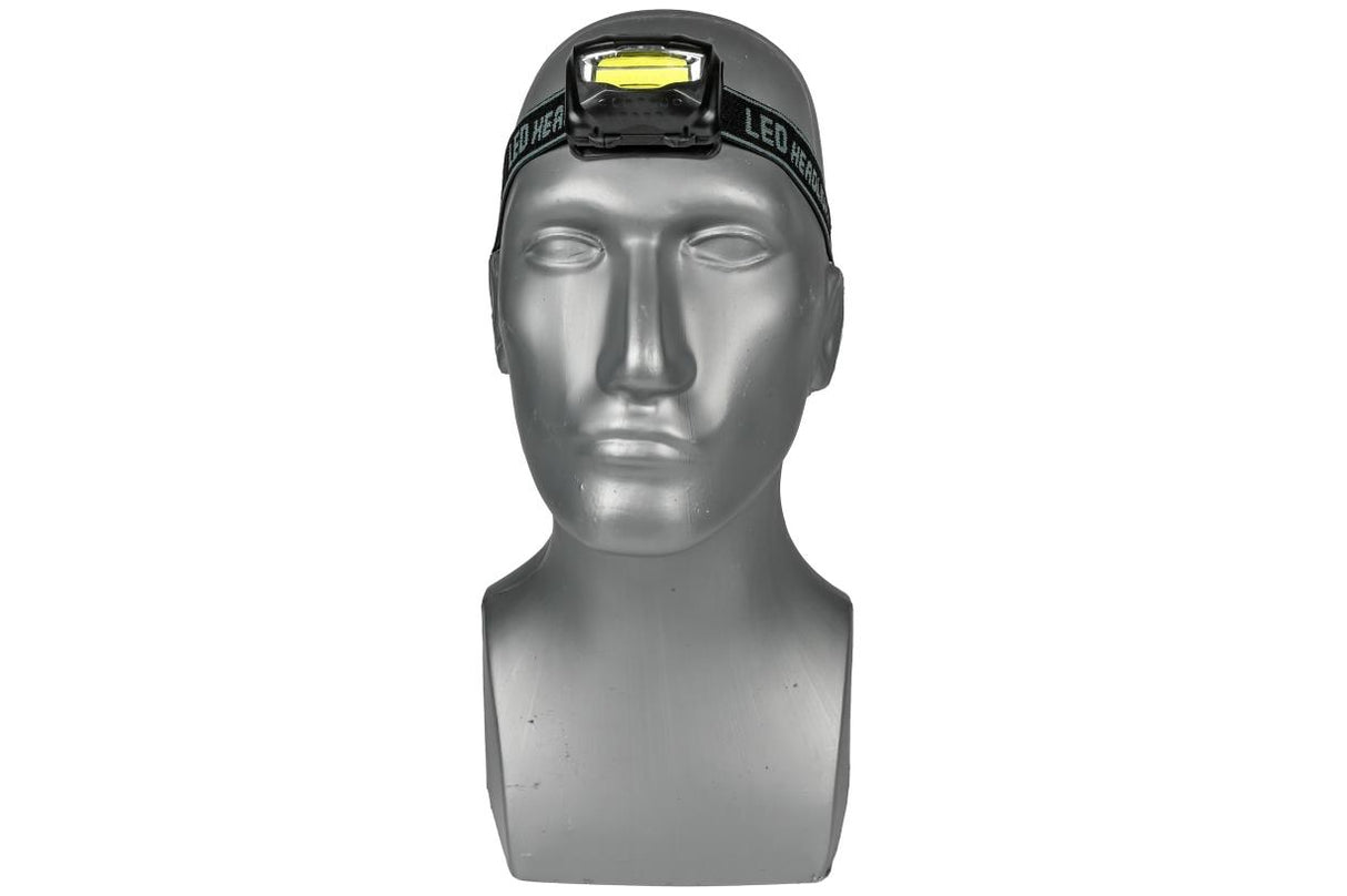 Lampe frontale 3W COB reglable