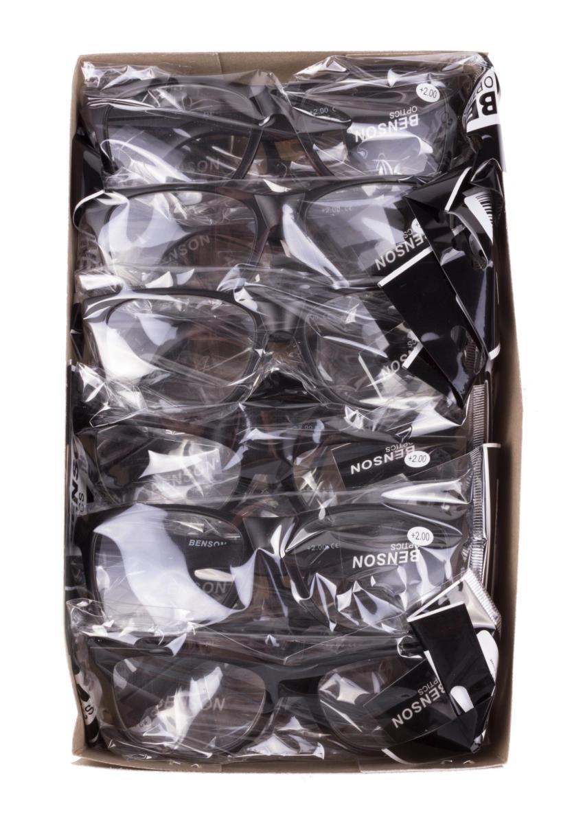 Leesbril cannes zwart +3.50