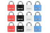 Padlock aluminium 30 mm keyed alike 3 pcs