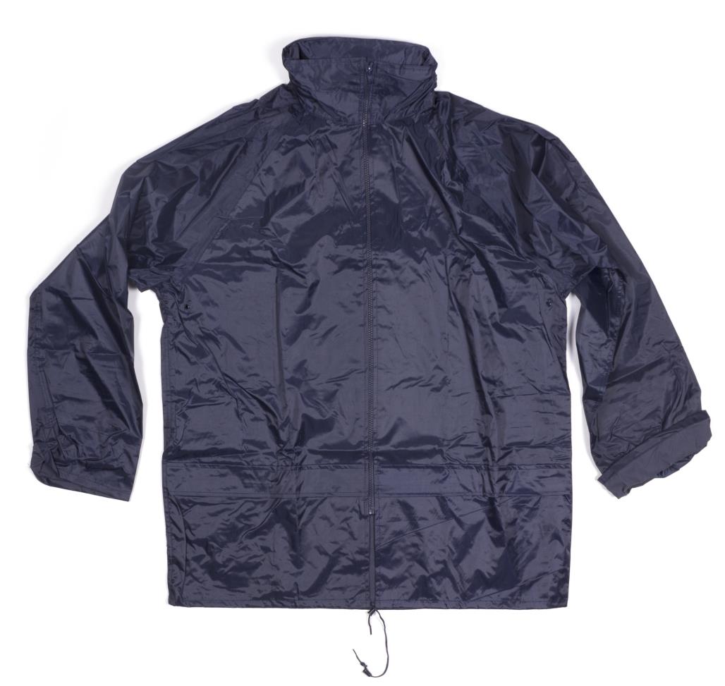 Regenpak blauw maat L