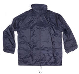 Regenpak blauw maat L