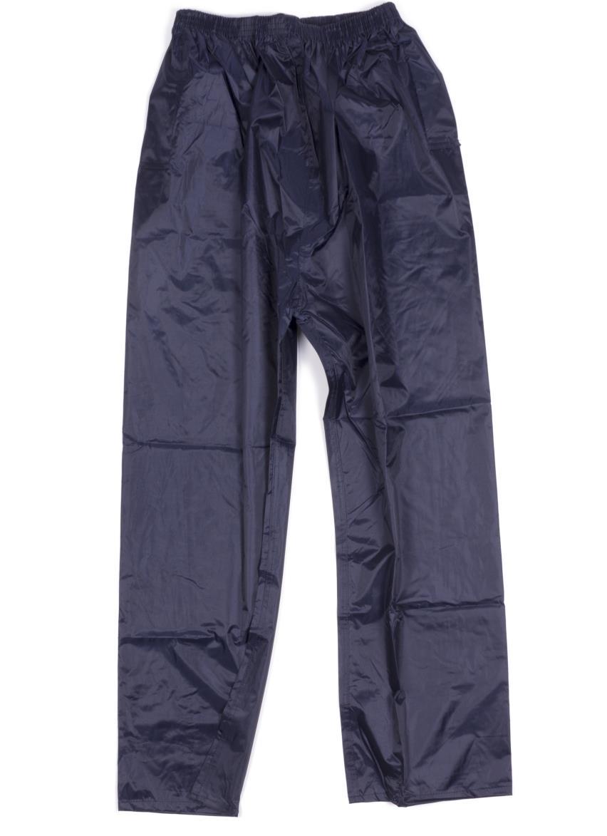 Regenpak blauw maat L
