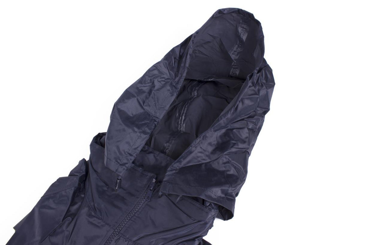 Regenpak blauw maat L