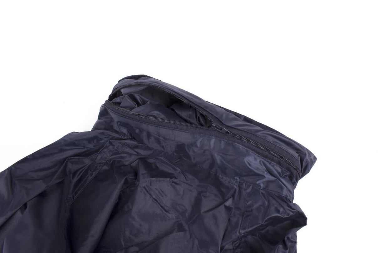 Regenpak blauw maat L