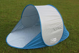 Pop up strandtent hitte + UV bescherming