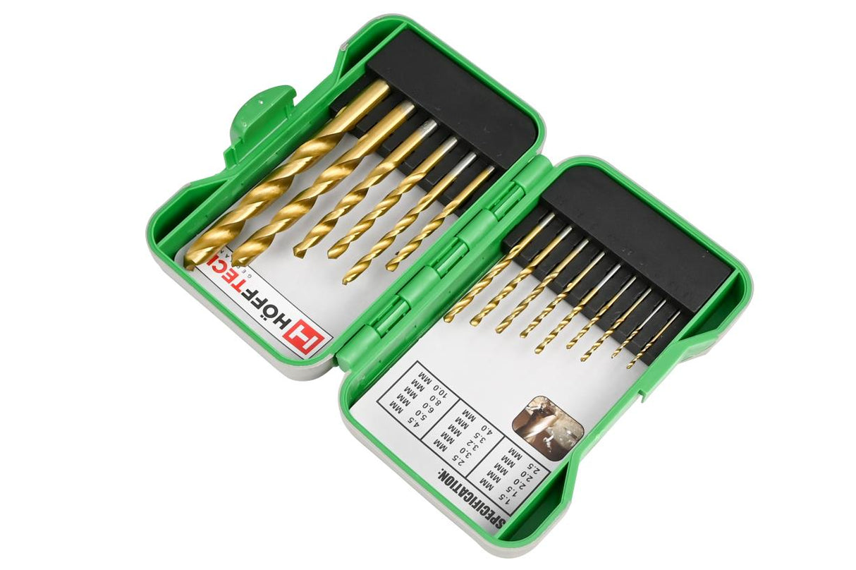Boorset 15 dlg HSS hardcase