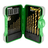 Drill set 15 pcs HSS hardcase