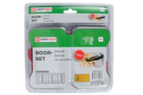 Boorset 15 dlg hout hardcase