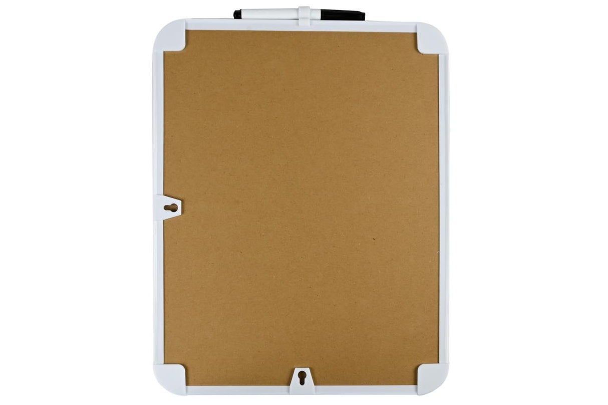 Tableau blanc + marqueur + aimant 36 x 28 cm