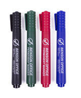 Permanent marker 4 pcs color profi