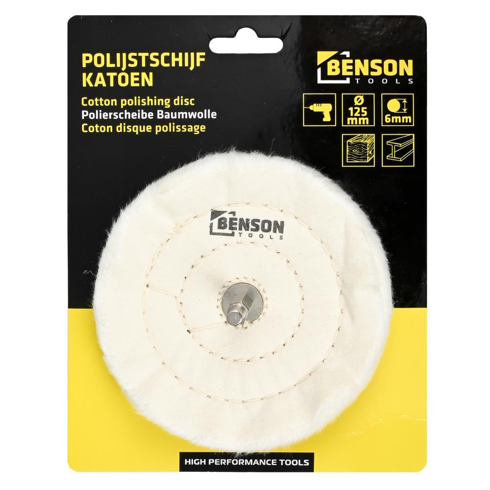 Polierscheibe Baumwolle ø125 mm