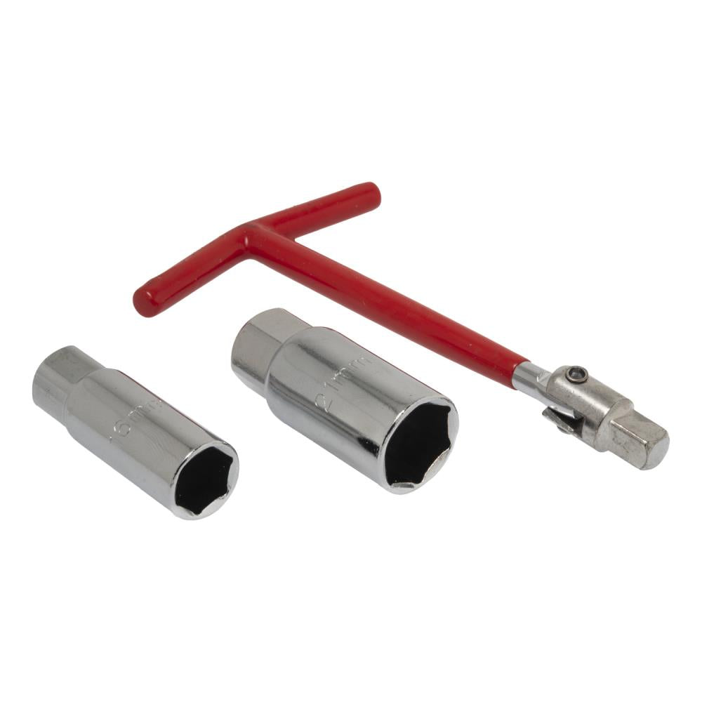 220-degree flexible glow plug wrench