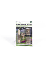 Kit raccord de tuyau 4 pcs laiton