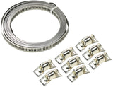 Slangklemmen set universeel 8 mm x 3 mtr 9 dlg
