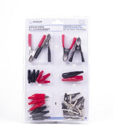 Crocodile clip set 28 pcs