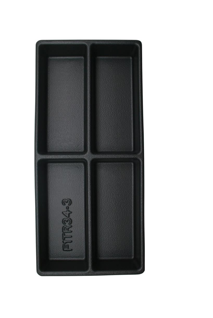 Tray empty 4 compartments