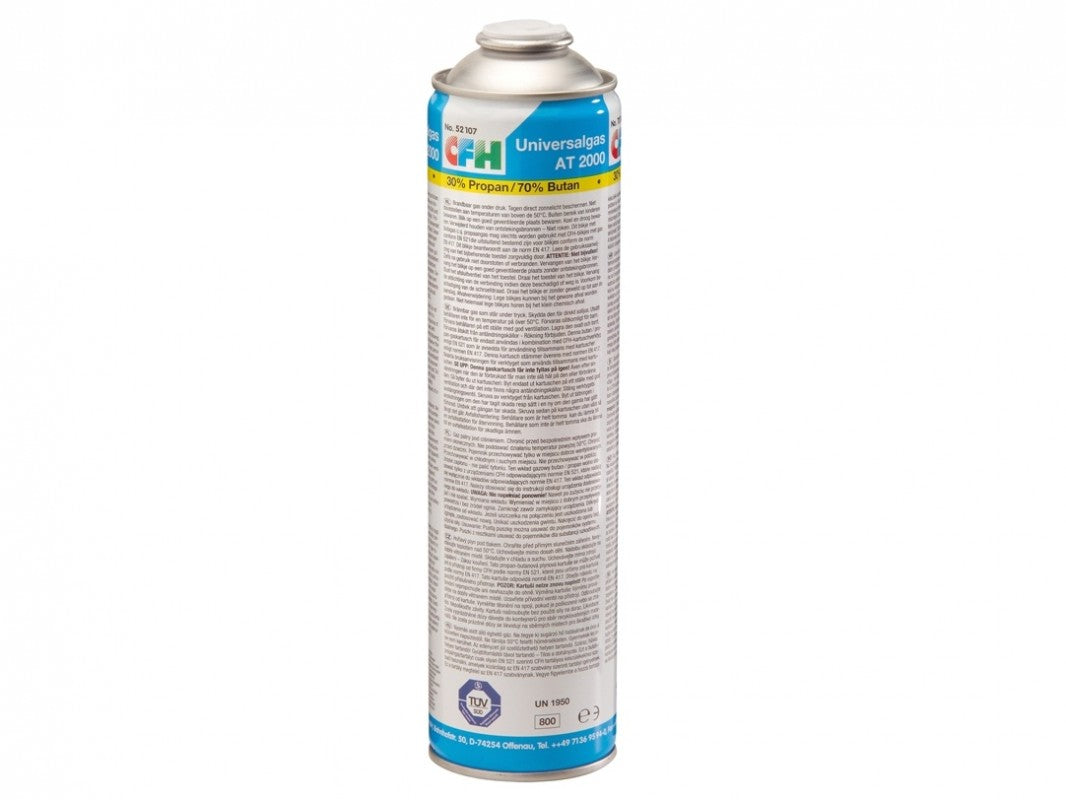 CFH Gasbus universeel 330 gr / 600 ml 70% bu 30% pro