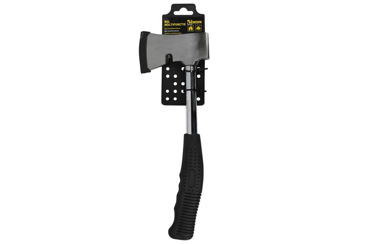 Bijl multifunctie 34 cm gebogen steel