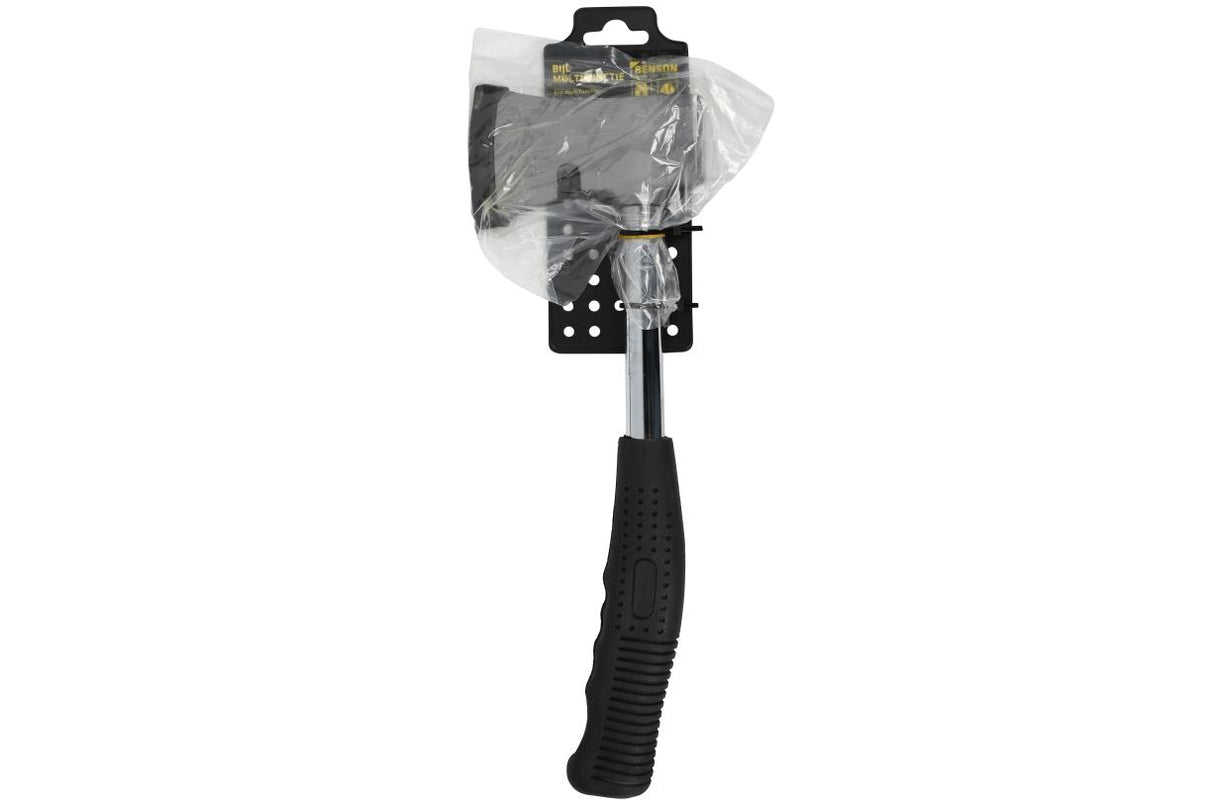 Bijl multifunctie 34 cm gebogen steel