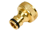 Brass hose connector 3/4"