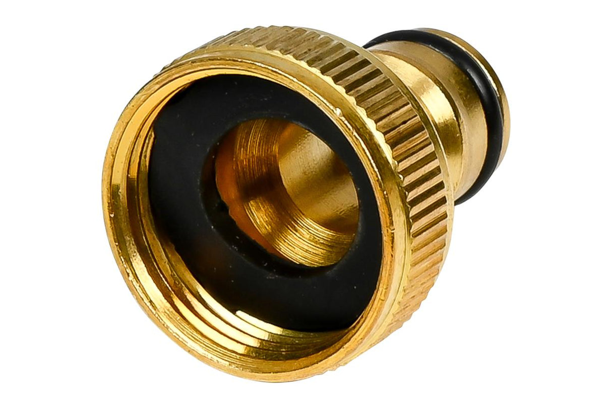 Brass hose connector 3/4"