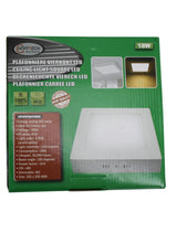 LED ceiling light square 18W 205 x 205 mm