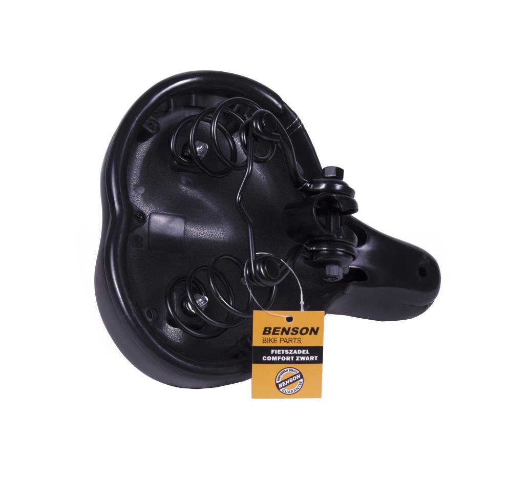 Bicycle saddle comfort black