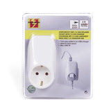 Stopcontact met 2 x USB oplader