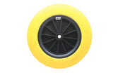 Roue + pneu brouette 4.00-8" ø392 mm PU