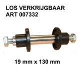 Roue + pneu brouette 4.00-8" ø392 mm PU