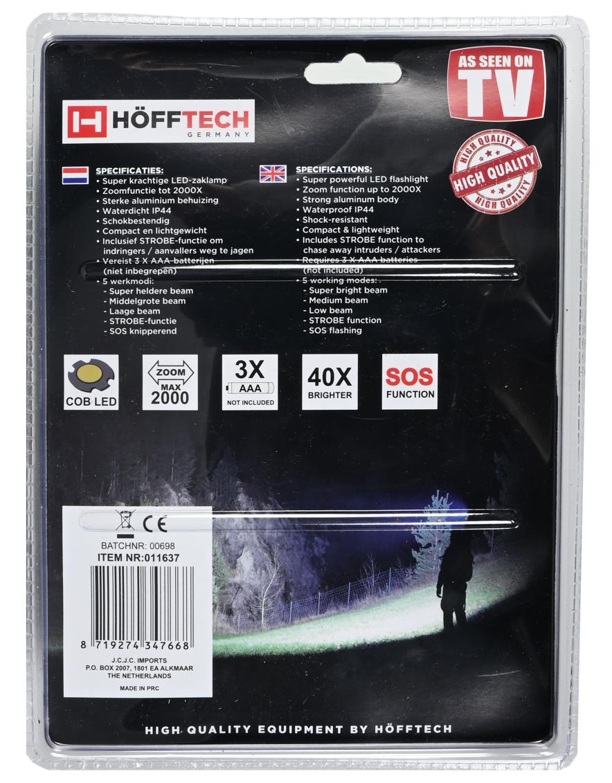Lampe de poche tactique 5W - ALU