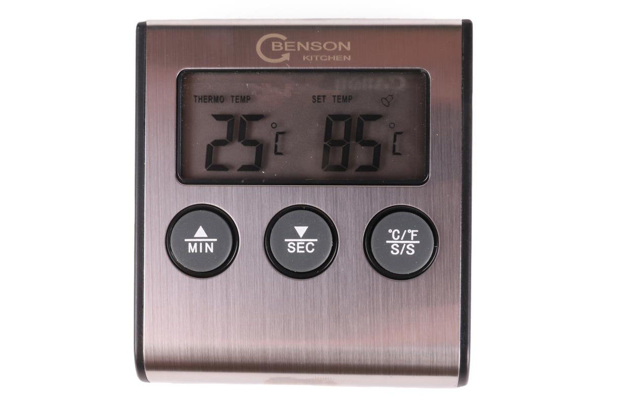Thermomètre de cuisine digital avec timer