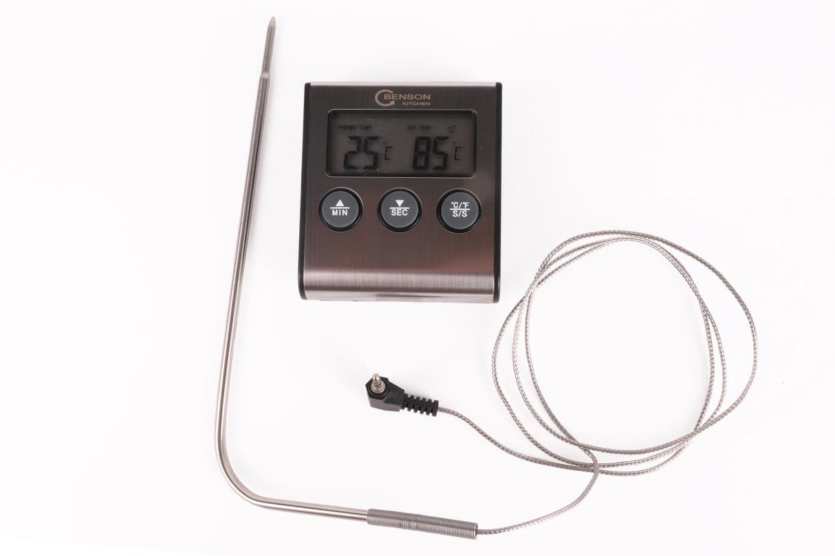 Thermomètre de cuisine digital avec timer